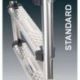 ESCALERA ''STANDARD'' 2 PELD.  AISI316 PELDAÑO "LUXE"