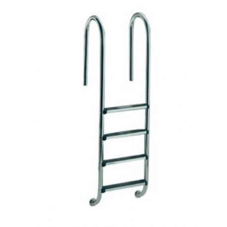 ESCALERA ''MURO'' 2 PELD.  AISI316 PELDAÑO ''LUXE''