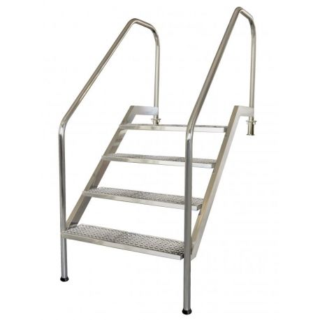 ESCALERA PMR AISI316 5 PELDAÑOS