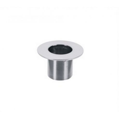 BOQUILLA ASPIRACIÓN PISC. HORM.  INOX AISI-316 LONG. 50 mm CON TAPA