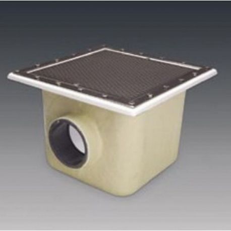 SUMIDERO NORM DE POLIESTER Y FIBRA VIDRIO CON.160MM INOX
