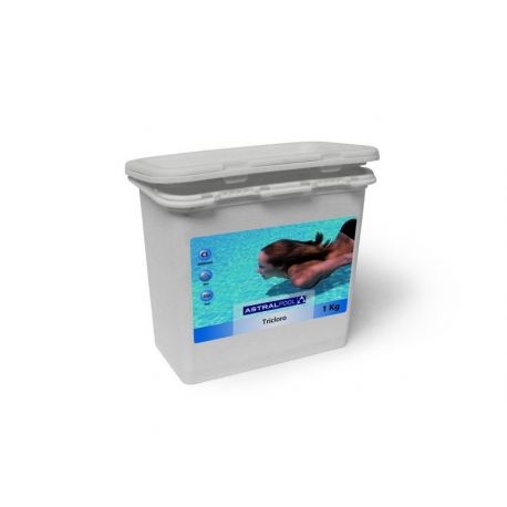 TRICLORO EN POLVO 1 kg - FORMATO CUADRADO