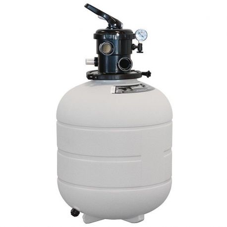 FILTRO MILLENIUM CON SALIDA TOP T/ZUNCHO 5500 L/H D.380 MM SAL. 1 1/2''