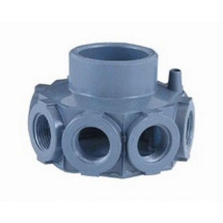 CABEZAL COLECTOR 12 BRAZOS PVC