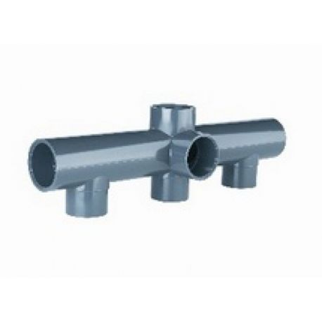COLECTOR PARA BATERÍAS DE VÁLVULAS CONEX. Ø 63 mm