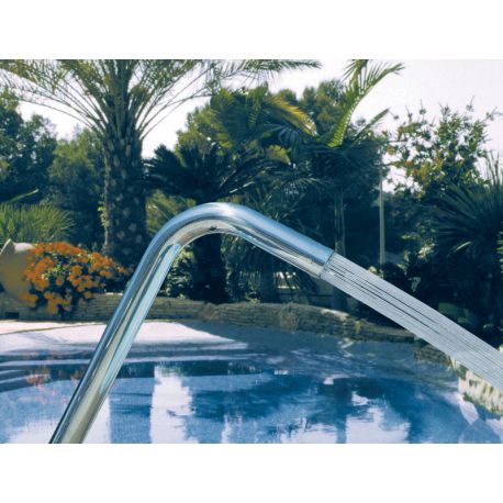 CAÑON LUXE TUBO INOX D.63 ALT. 0,8 m PLANO