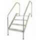 ESCALERA PMR AISI316 8 PELDAÑOS