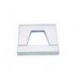 EMBELLECEDOR INOX CORTINA 600 mm SATINADO